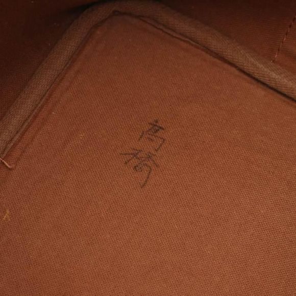 Louis Vuitton Petit Noe Monogram Shoulder Bag PVC Leather Brown - Picture 4 of 7